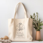 Mystieke Tarot Kaart vrijgezellenfeest Tote Bag<br><div class="desc">Dit ontwerp heeft een mystiek tarotkaartontwerp met moderne hemelse lettertypen. Bekijk het hele collectie voor meer overeenkomende objecten!</div>