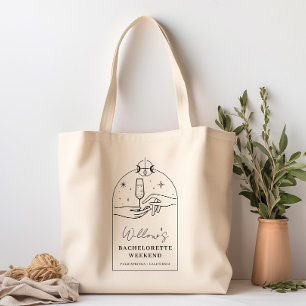 Mystieke Tarot Kaart vrijgezellenfeest Tote Bag