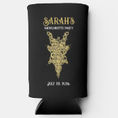 Mystieke Tarot Vrijgezellenfeest Seltzer Blikjeskoeler (Voorkant)