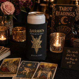 Mystieke Tarot Vrijgezellenvrouw Seltzer Blikjeskoeler