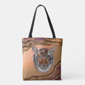 Mystieke Tijger Tote Bag (Achterkant)