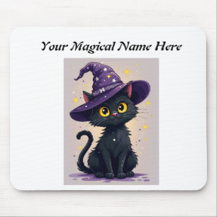 Mystieke tovenaar Cat Fantasy Muismat