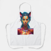 mystieke tovenares schort (Voorkant)