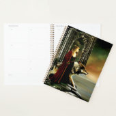 Mystieke Tovenares Wolf Bewaker Steen Portaal Planner (Display)