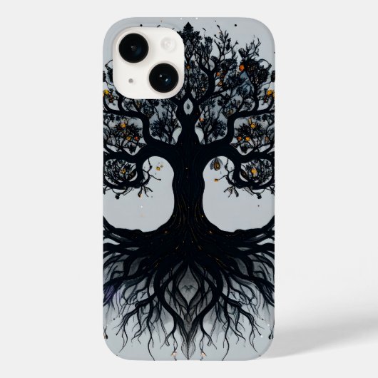 Mystieke Tree of Life iPhone-hoesje Case-Mate iPhone Case (Achterkant)