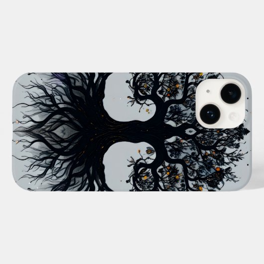 Mystieke Tree of Life iPhone-hoesje Case-Mate iPhone Case (Achterkant (horizontaal))