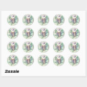Mystieke Tuin Bloem Fee Stickers (Vel)