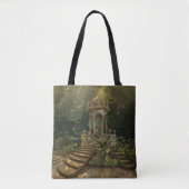 Mystieke Tuin Trap Canvas tas (Voorkant)