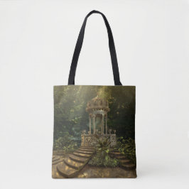 Mystieke Tuin Trap Canvas tas