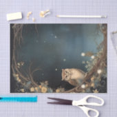 Mystieke Uil Midnight Stars Decoupage Tissuepapier (Craft)