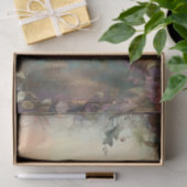 Mystieke Uil Misty Italianate Building Decoupage Tissuepapier (Geschenk)