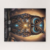 Mystieke Uil van Licht Legpuzzel (Horizontaal)