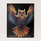 Mystieke Uil van Licht Legpuzzel (Verticaal)