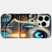 Mystieke uilen onder een maanverlichte reflectie Case-Mate iPhone case (Achterkant (horizontaal))