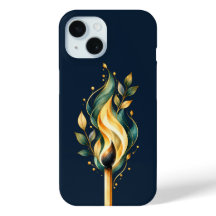 Mystieke Vlam Botanische Kunst Hoesje