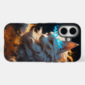 Mystieke vlam kat bekend Case-Mate iPhone case (Achterkant (horizontaal))