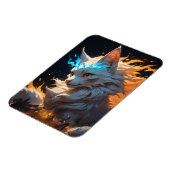 Mystieke vlam kat bekend magneet (Linkerzijde)