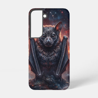 Mystieke Vleermuis Sterrennacht Sterrenstelsel Hoe Samsung Galaxy Hoesje