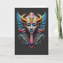 Mystieke Vleugelde Godheid Kaart