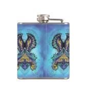 Mystieke vlindergeest heupfles (Achterkant)