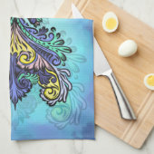 Mystieke vlindergeest theedoek (Quarter Fold)