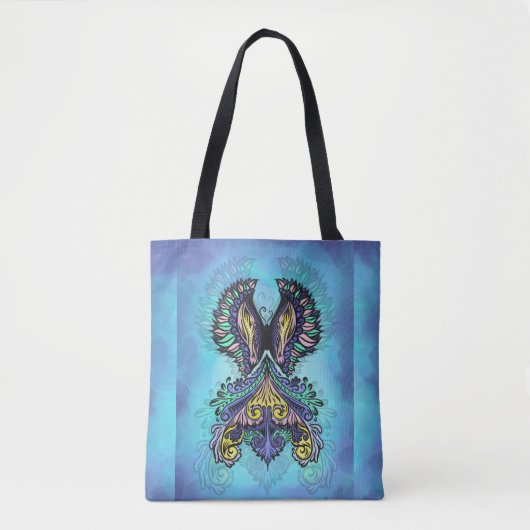 Mystieke vlindergeest tote bag (Voorkant)