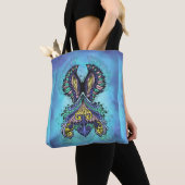 Mystieke vlindergeest tote bag (Dichtbij)