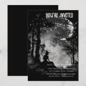 Mystieke Volle Maan Aanpassing Kaart (Voorkant / Achterkant)