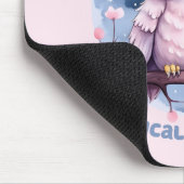 Mystieke Volle Maan – Pastel Paarse Nacht Hemel -  Muismat (Hoek)