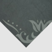 Mystieke vos met doordringende rode ogen. tissuepapier (Detail)