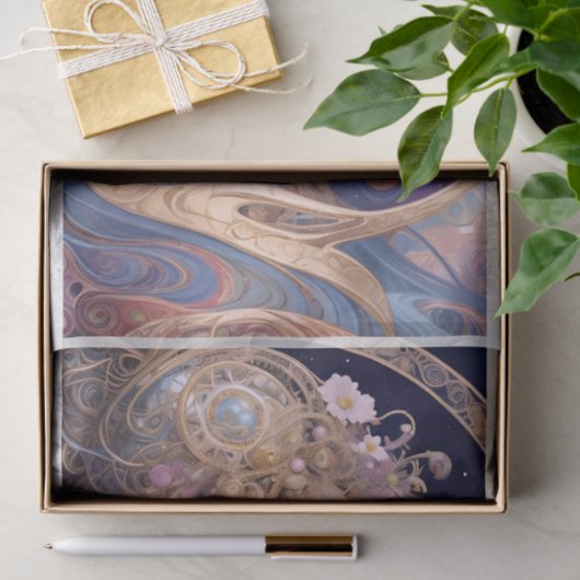 Mystieke Vrouw Decoupage Weefseldocument Tissuepapier (Geschenk)