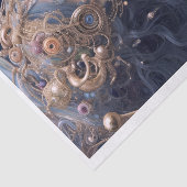 Mystieke Vrouw Decoupage Weefseldocument Tissuepapier (Detail)