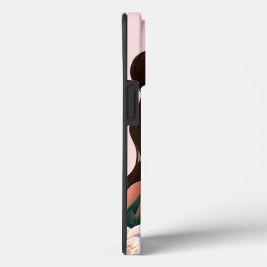 Mystieke Vrouw, Gardenia's, Elegant bloemportret Case-Mate iPhone Case (Achterkant / Rechts)