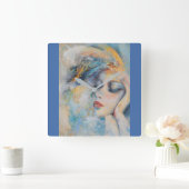 Mystieke Vrouw Muur Kunst Klok (Huis)