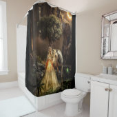 Mystieke vrouwen en paarden douchegordijn (In situ)