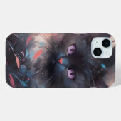 Mystieke Waterverf Black Cat | Schattigee kat Case-Mate iPhone Case (Achterkant (horizontaal))