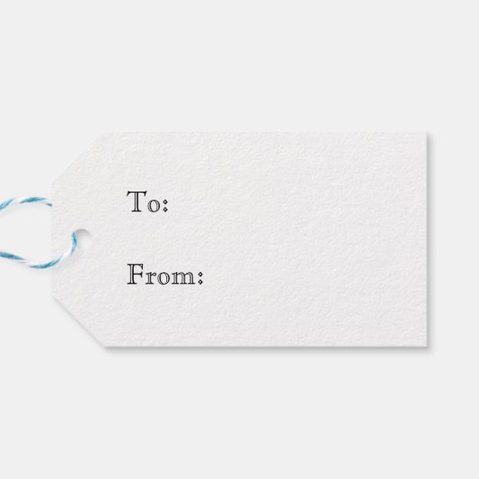 Mystieke Waterverf Blauwe en Gouden Nachtmot Cadeaulabel (Achterkant Horizontaal)