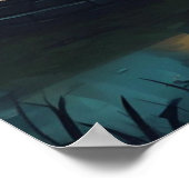 MYSTIEKE WENSWELL PIT ART POSTER (Hoek)