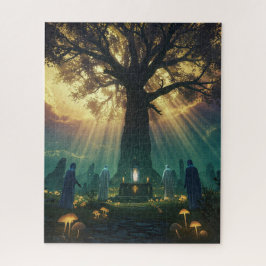 Mystieke Wezens Wandelen naar hun Heilige Energie Legpuzzel