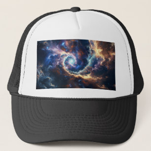 Mystieke Whirlpool in de sterrenhemel Trucker Pet