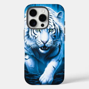Mystieke wilde witte tijger iPhone 16 pro hoesje