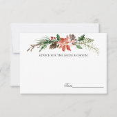 Mystieke Winter | Trouwadvieskaarten Kaart (Voorkant)