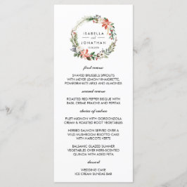 Mystieke Winter | trouwmenu Menu