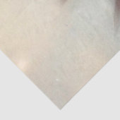 Mystieke Witte Paard Bloem Ambacht Decoupage Tissuepapier (Detail)