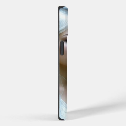 Mystieke witte tijger en vrouw Case-Mate iPhone case (Achterkant / Rechts)