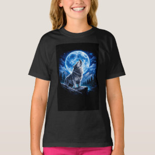 Mystieke Wolf Huilt T-shirt