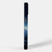 Mystieke Wolf Visionaire Fantasie Kunst Monogram Case-Mate iPhone Case (Achterkant / Rechts)