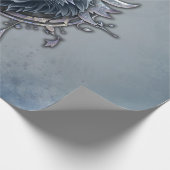 Mystieke wolfskop. cadeaupapier (Hoek)