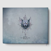 Mystieke wolfskop. gastenboek (Achterkant)