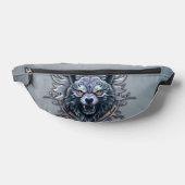 Mystieke wolfskop. heuptasje (Liggend)